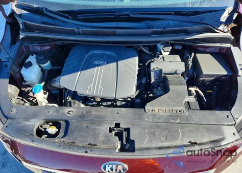 2016 Kia Sedona Lx из США, поврежденный, VIN KNDMB5C18G6197651